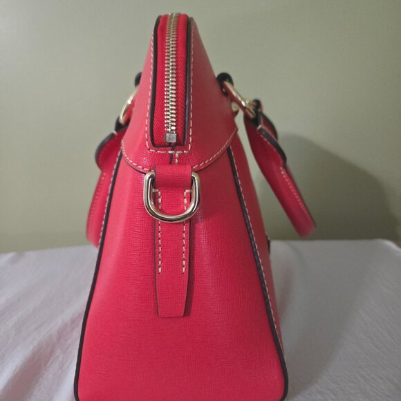 Dooney & Bourke Saffiano Cameron Satchel Crossbody - Picture 5 of 9